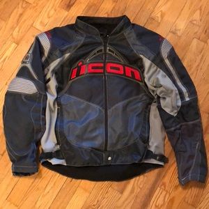 Men’s XL Icon Contra motorcycle jacket